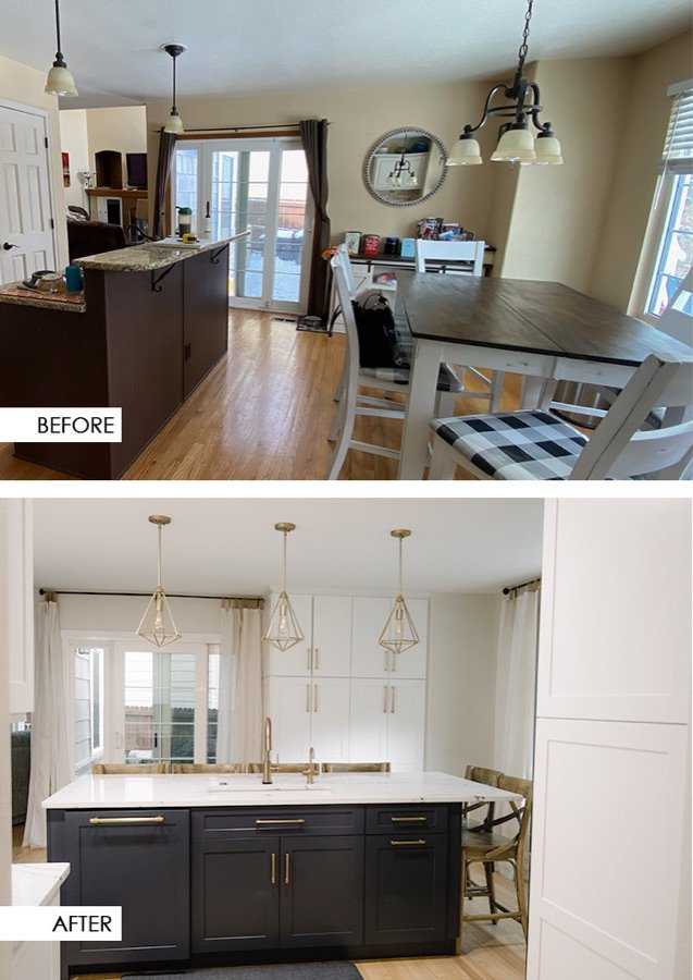 Stonegate refresh, before and after, floor plan, and selection boards, photo 9