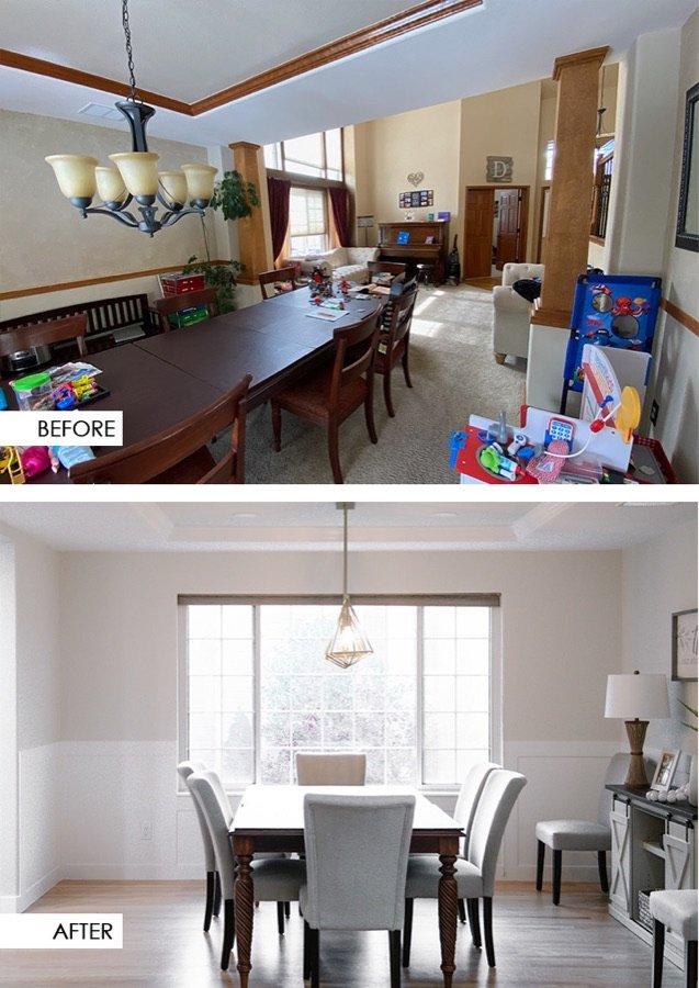 Stonegate refresh, before and after, floor plan, and selection boards, photo 10